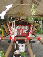 鳩川地区の子供神輿